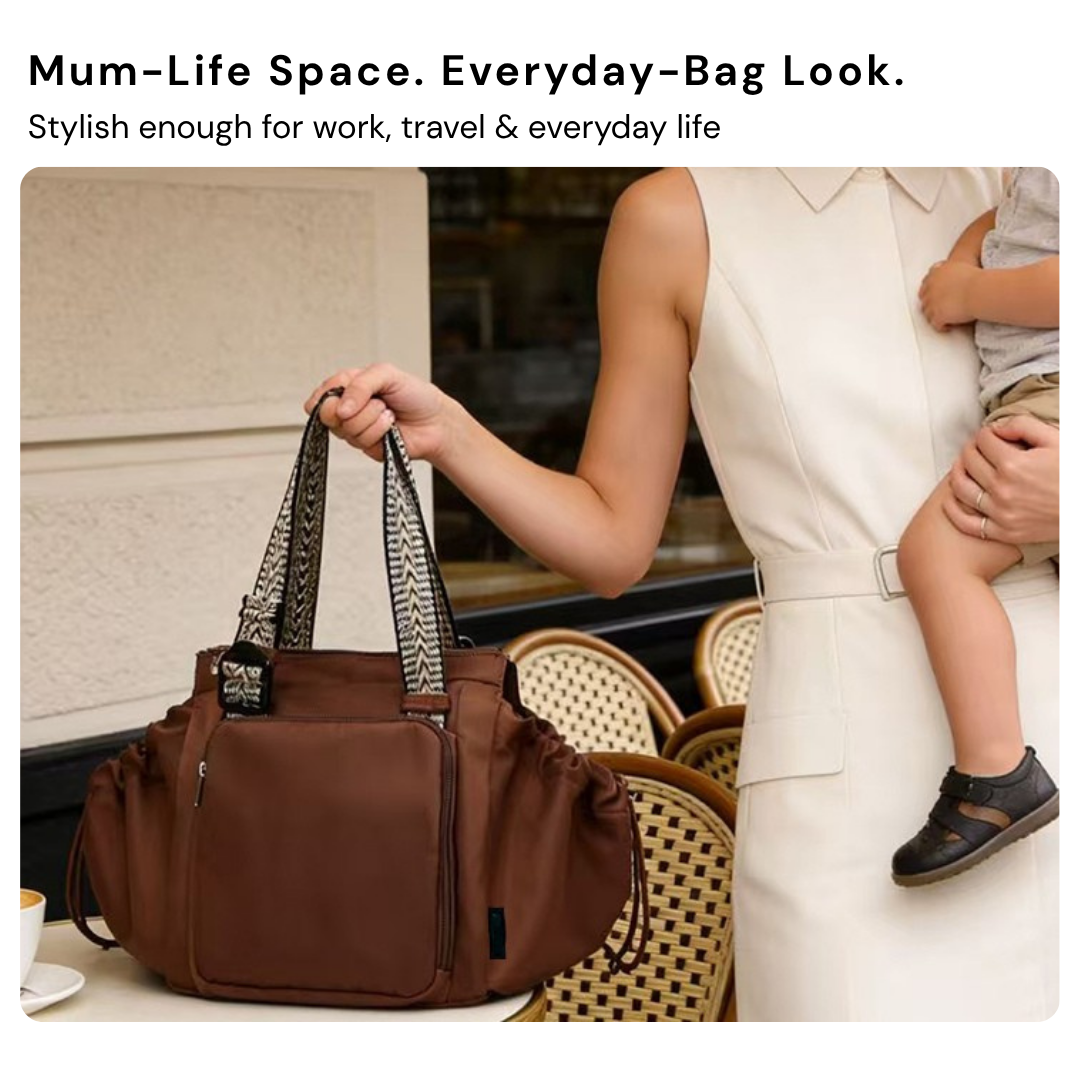ALNIZA™ Totepack | Everyday Bag with Built-In Organisation