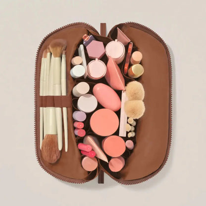 ALNIZA™ VanityFold | Stand-Up Travel Makeup Organiser