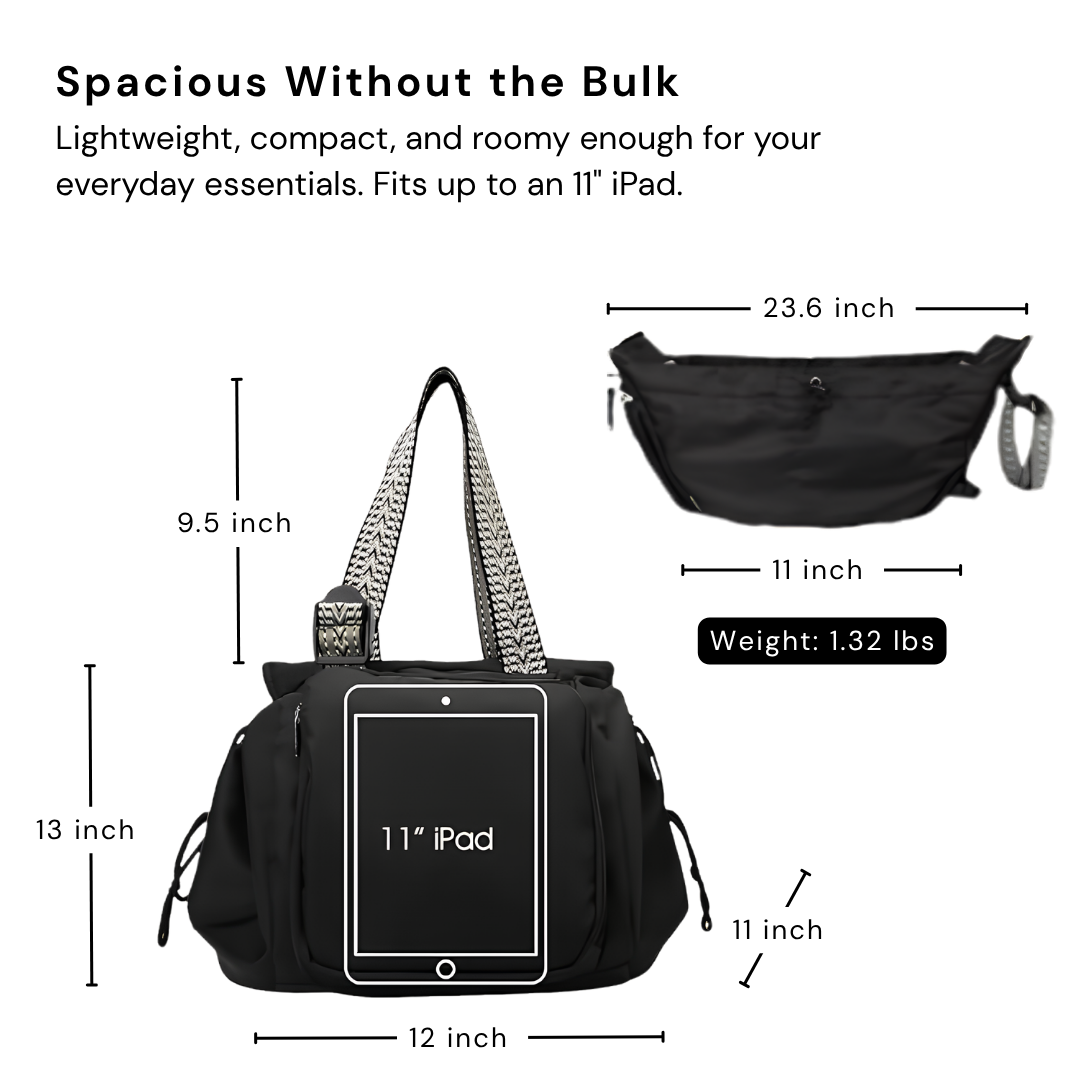 ALNIZA™ Totepack | Everyday Bag with Built-In Organisation