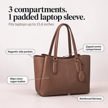 ALNIZA™ Sidekick | Organised Laptop Tote
