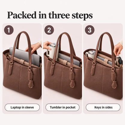 ALNIZA™ Sidekick | Organised Laptop Tote