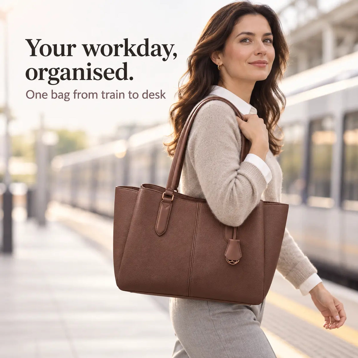 ALNIZA™ Sidekick | Organised Laptop Tote