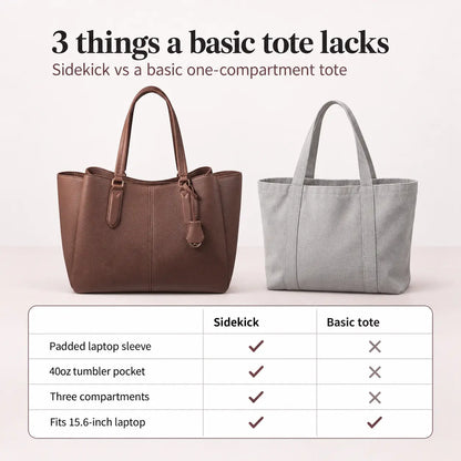 ALNIZA™ Sidekick | Organised Laptop Tote