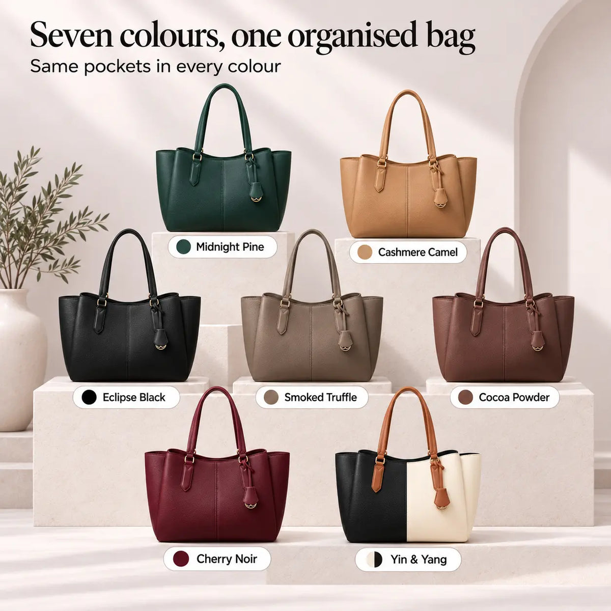 ALNIZA™ Sidekick | Organised Laptop Tote
