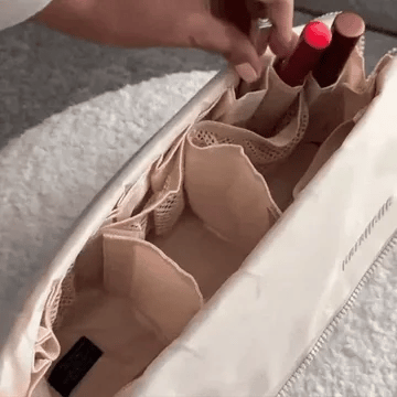 ALNIZA™ VanityFold | Stand-Up Travel Makeup Organiser